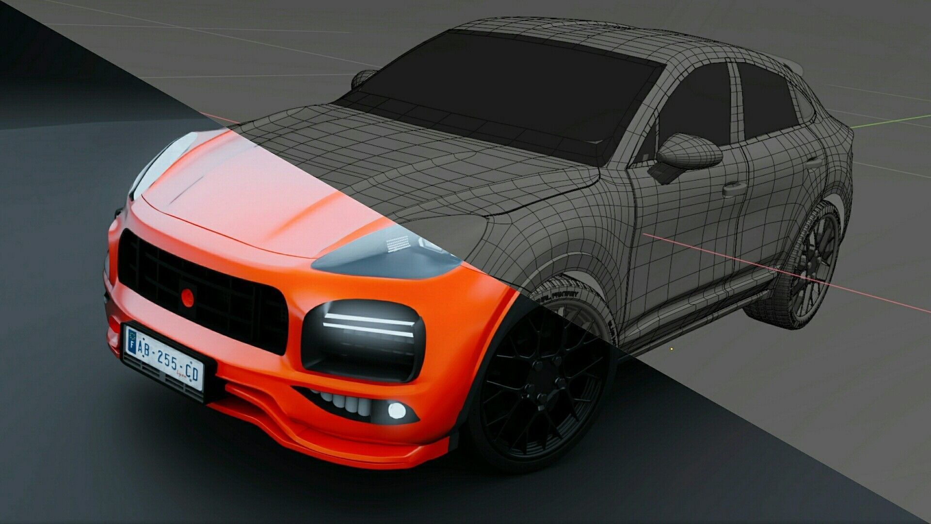 Porsche Cayenne GTS Coupe 2019 3D model_3