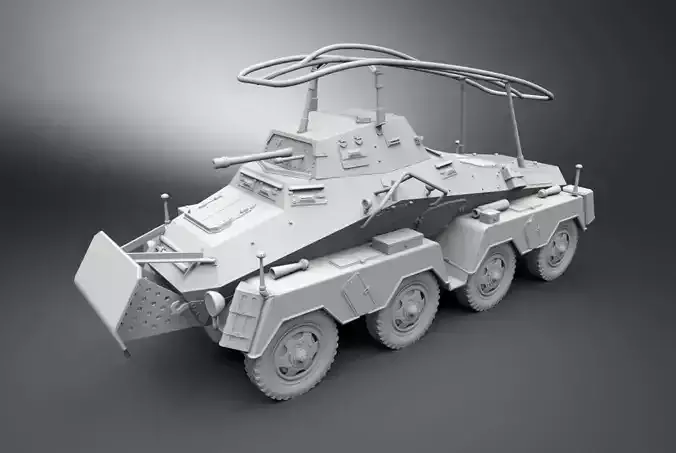 Schwerer Panzerspahwagen Scale model