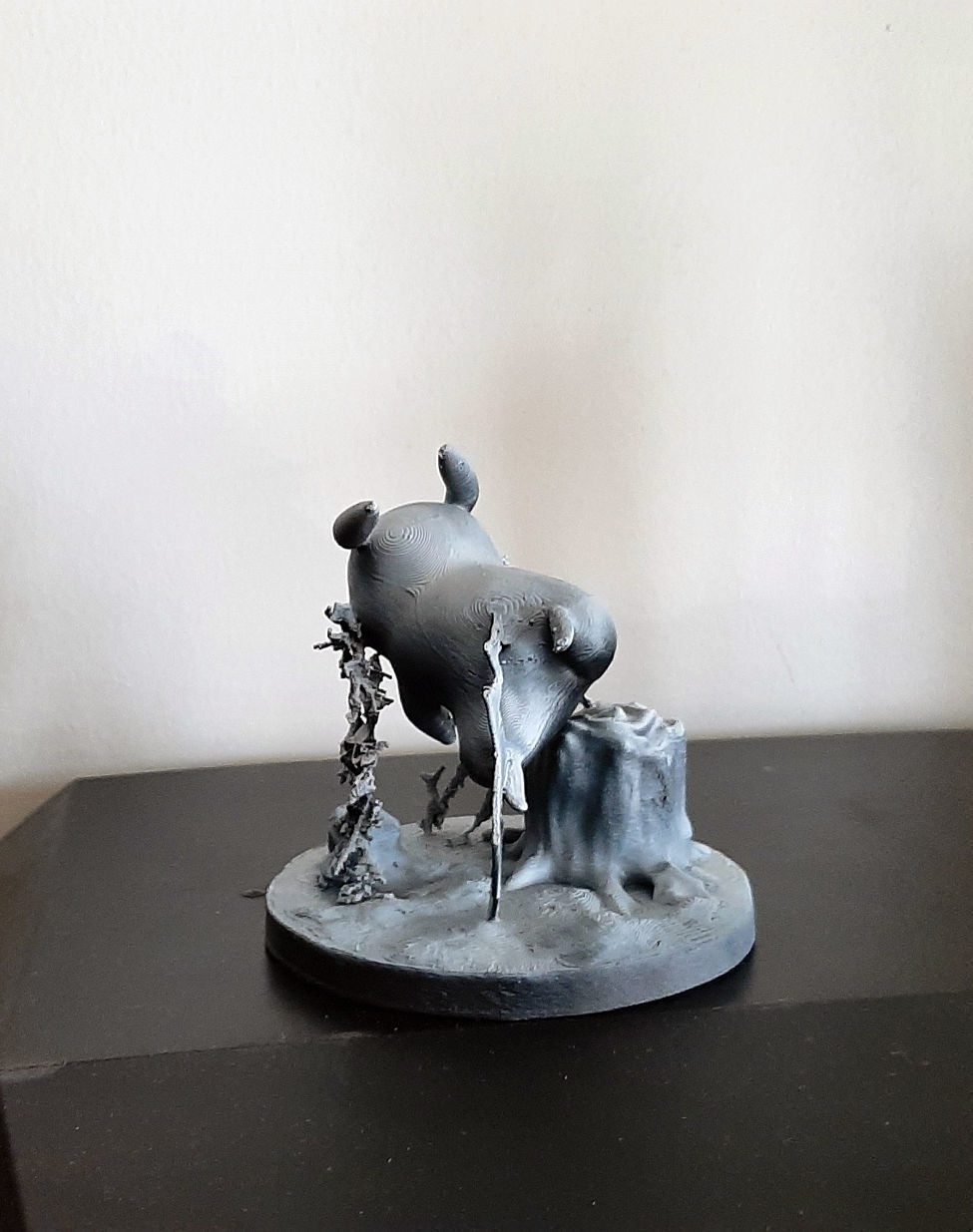 Pikachu electric attack in forest 3D print model_18