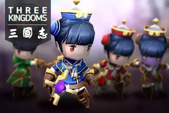 Three Kingdoms - Soldier Staff 3