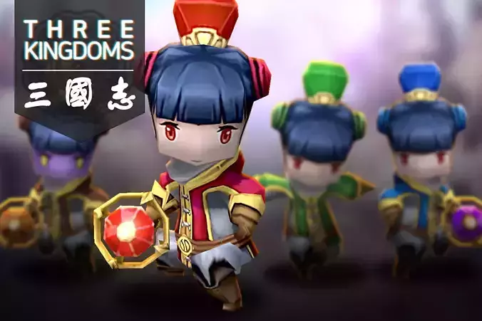 Three Kingdoms - Soldier Staff 4