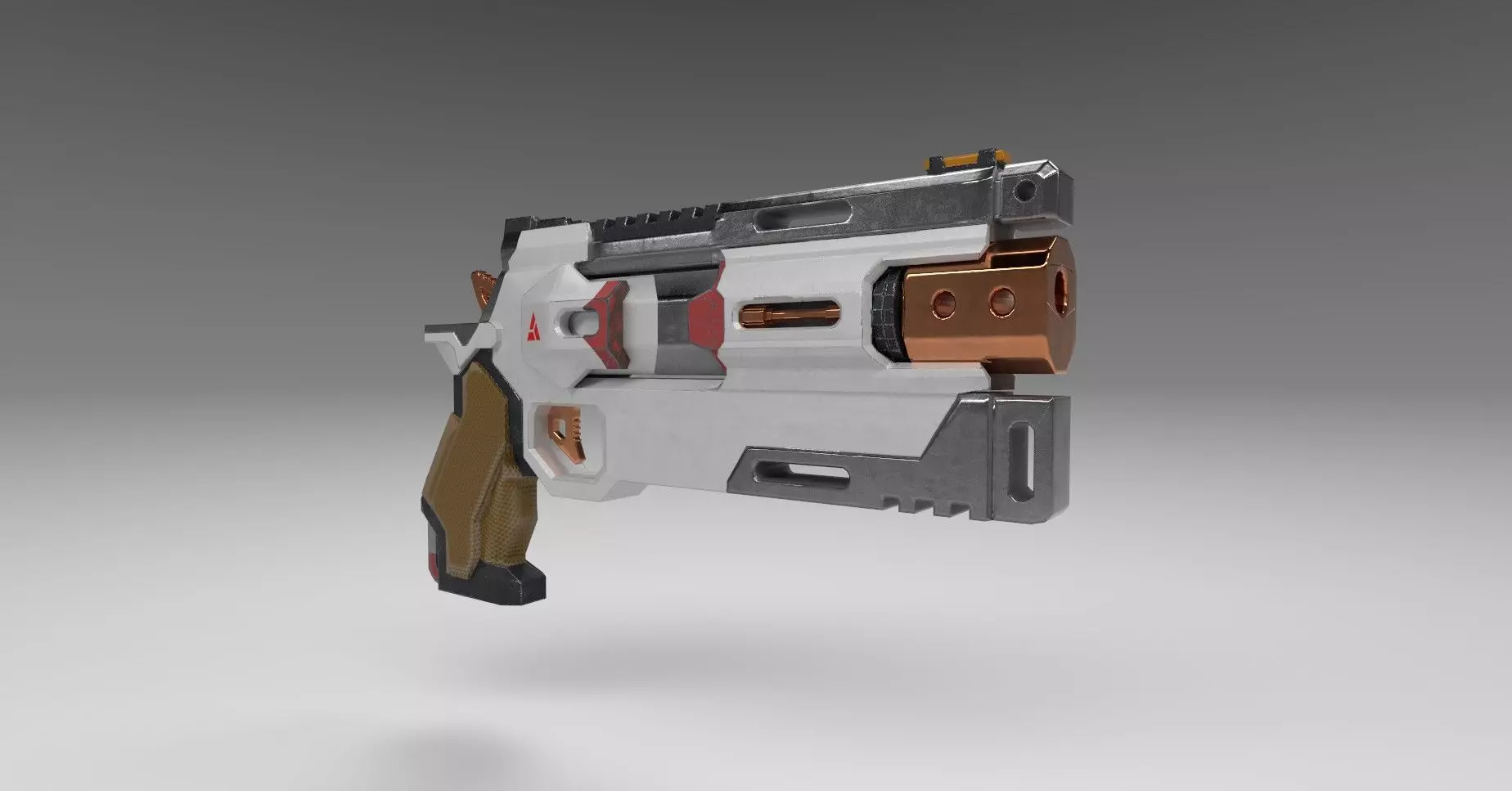 Titanfall Apex Legends Wingman Low-poly 3D model_0