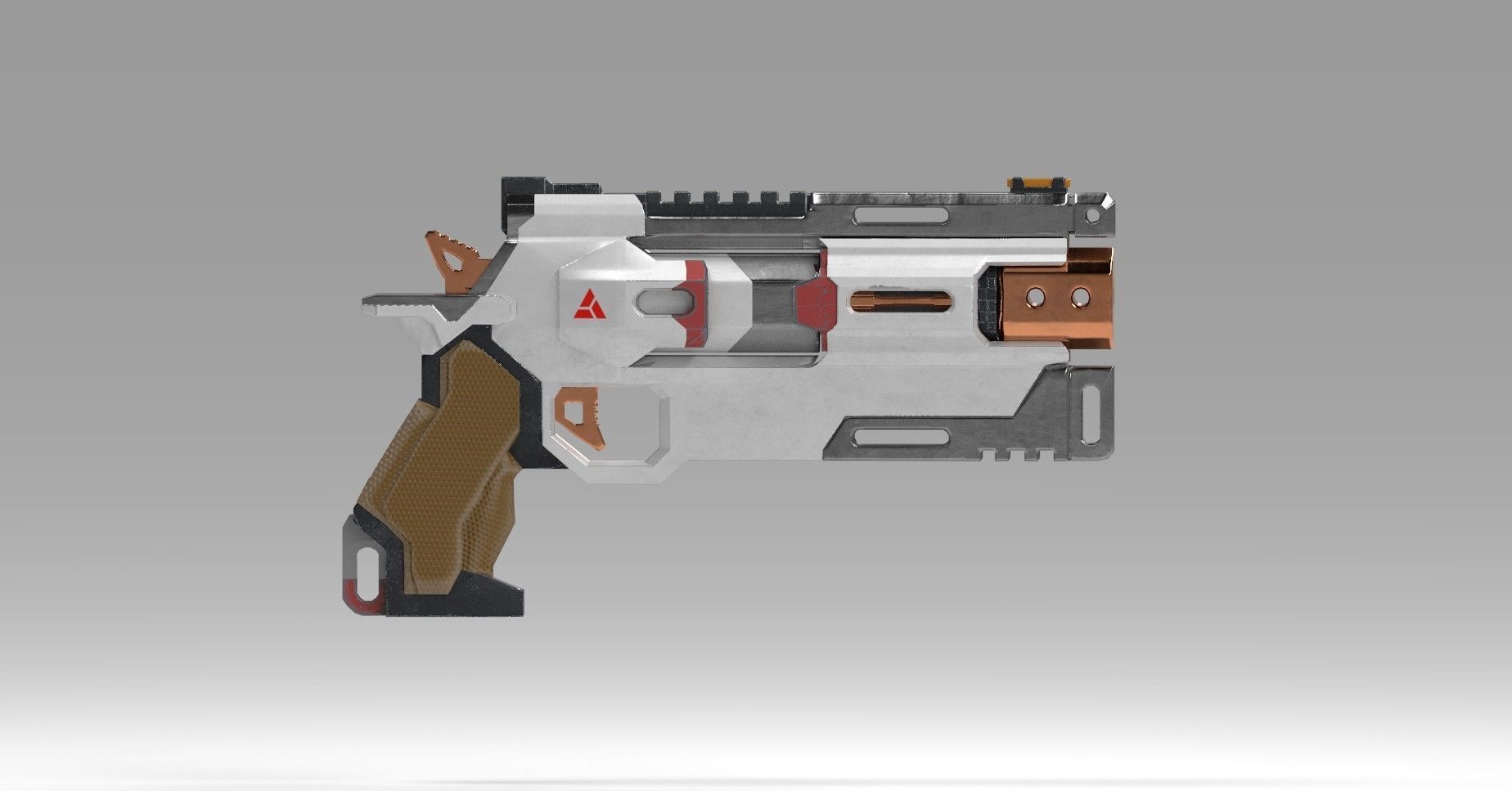 Titanfall Apex Legends Wingman Low-poly 3D model_1