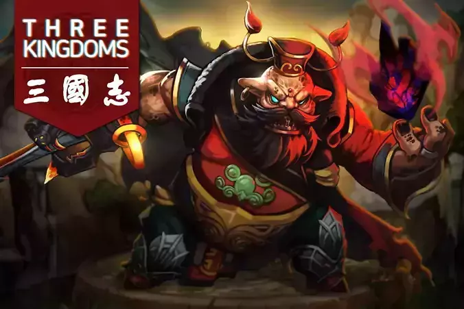 Three Kingdoms - Boss Dong Tak Low-poly 3D model