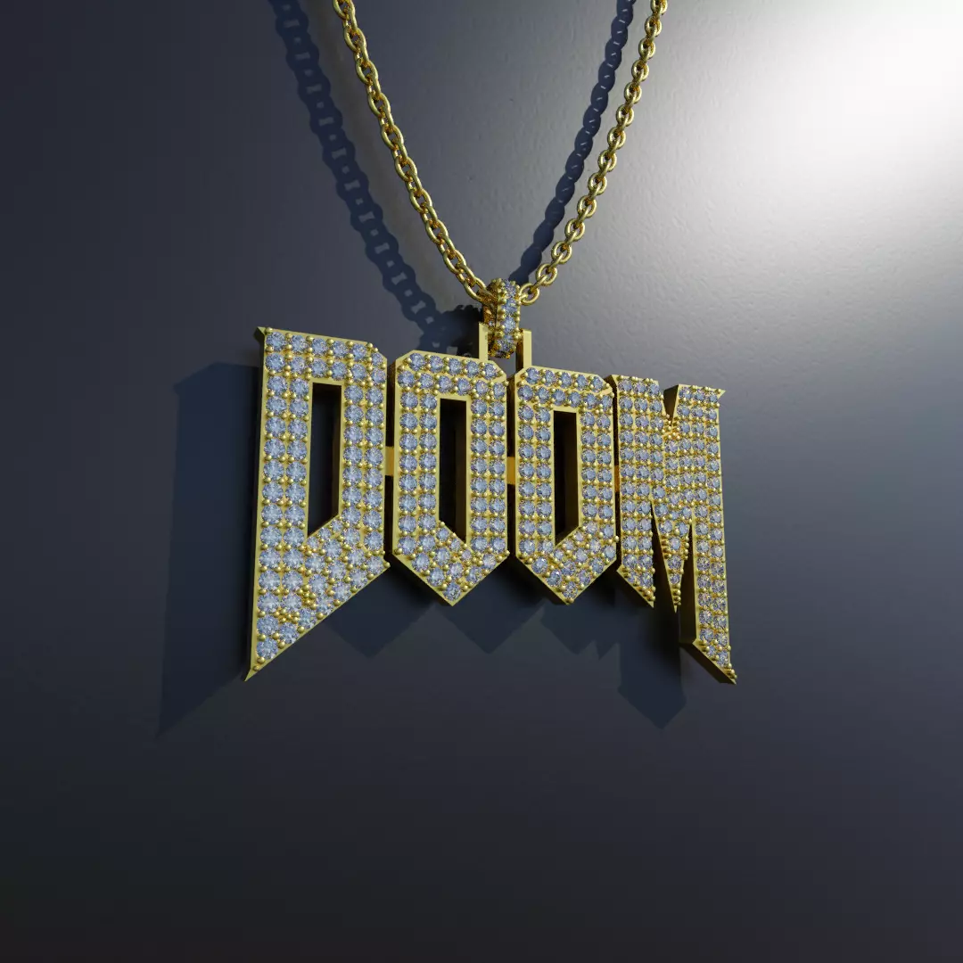Doom dije Free 3D print model