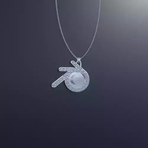 Dije de logo de blender Free 3D print model