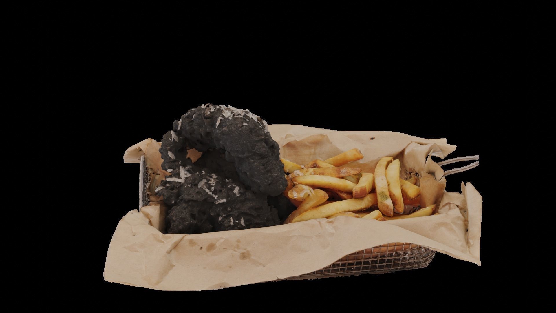  Black chicken 3D model_3