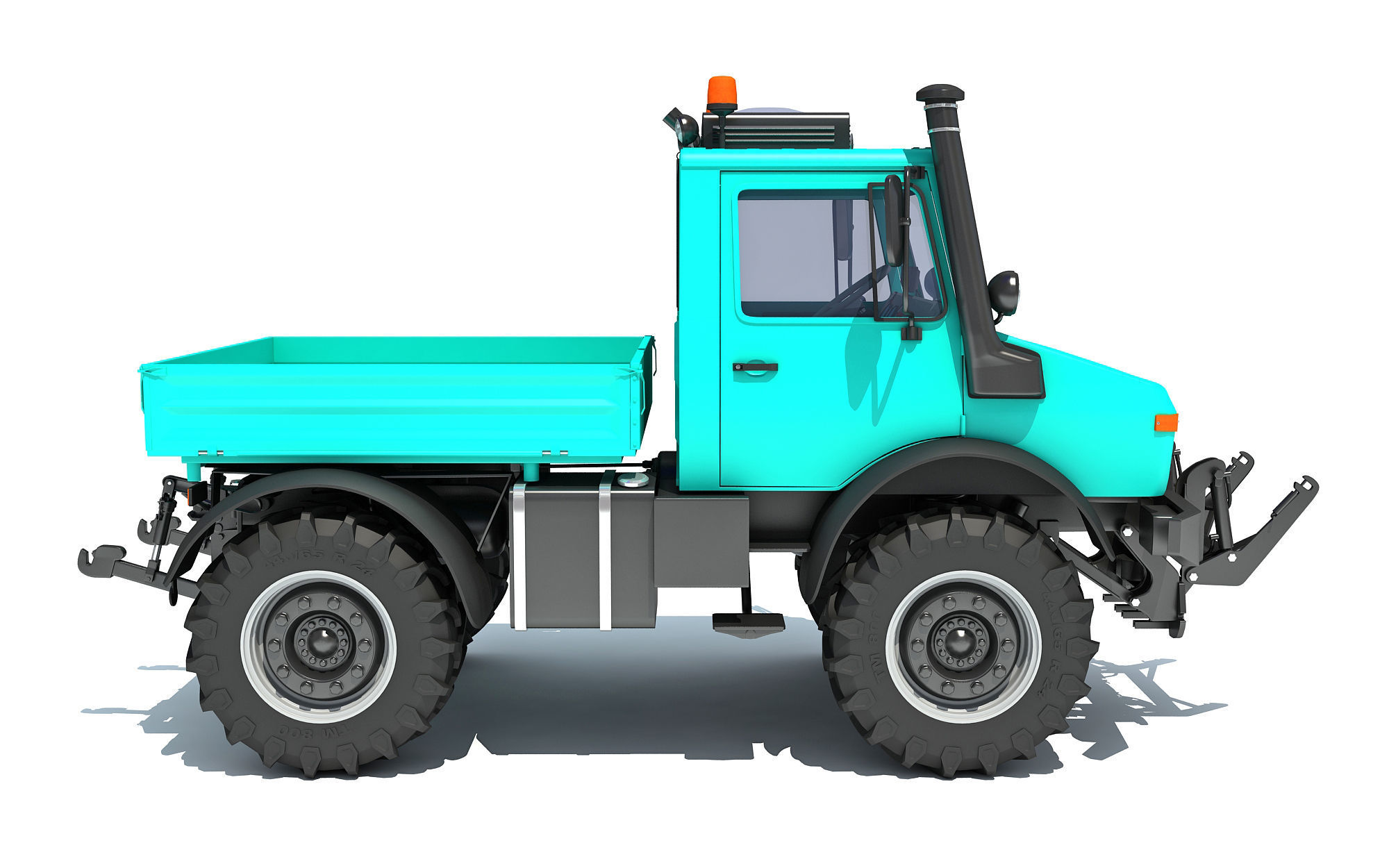 Multi Purpose Tractor Truck 3D model_6