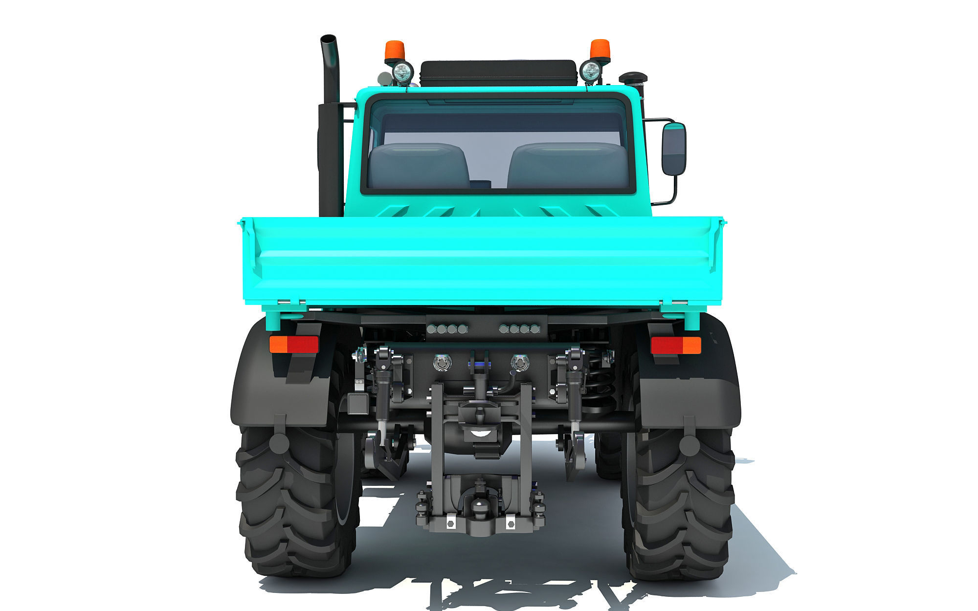 Multi Purpose Tractor Truck 3D model_4