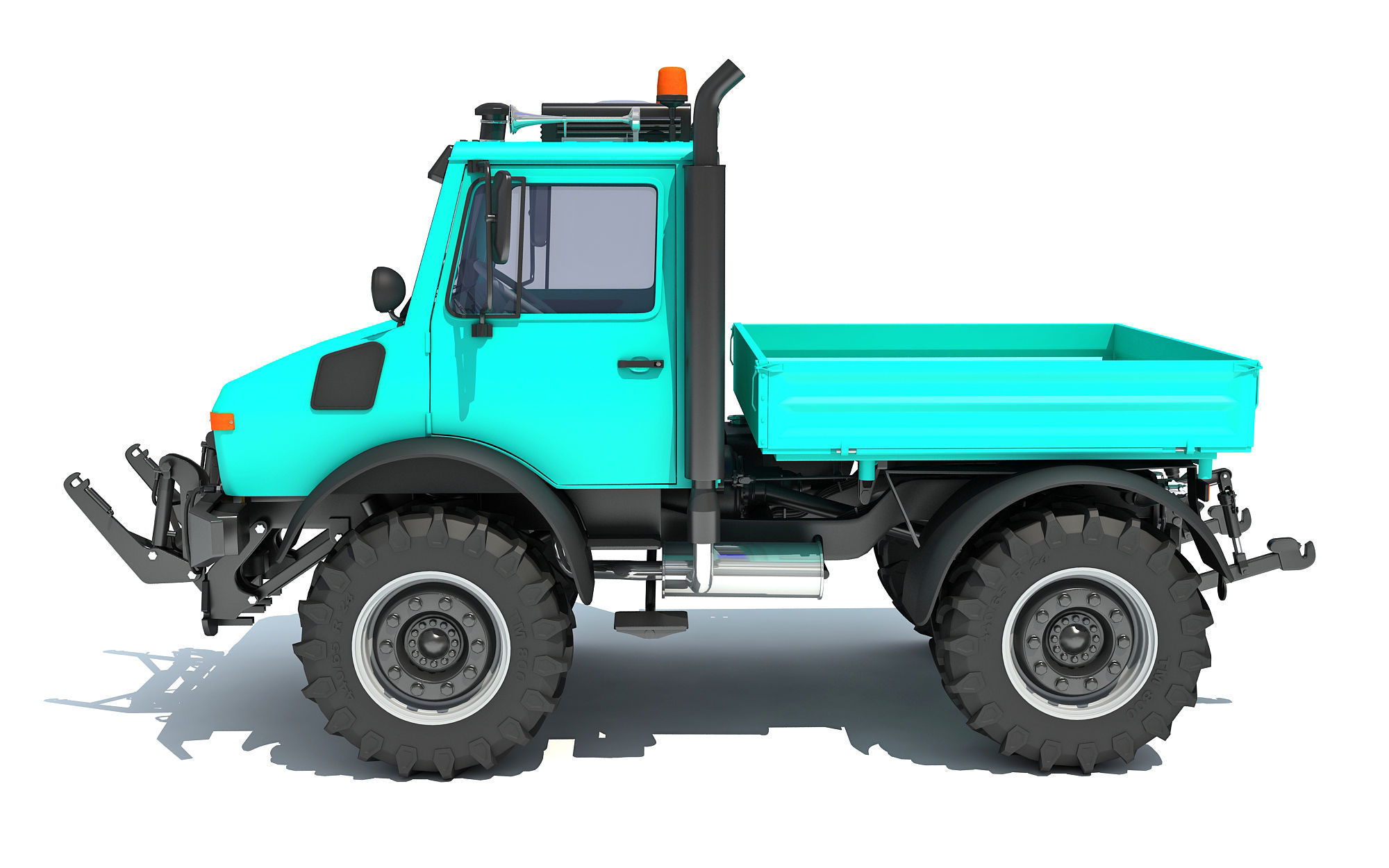 Multi Purpose Tractor Truck 3D model_1