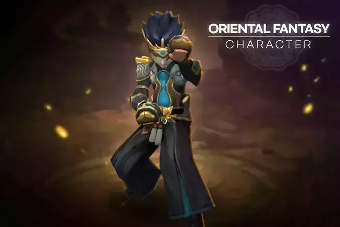 Oriental Fantasy Character - Fighter Grade 1