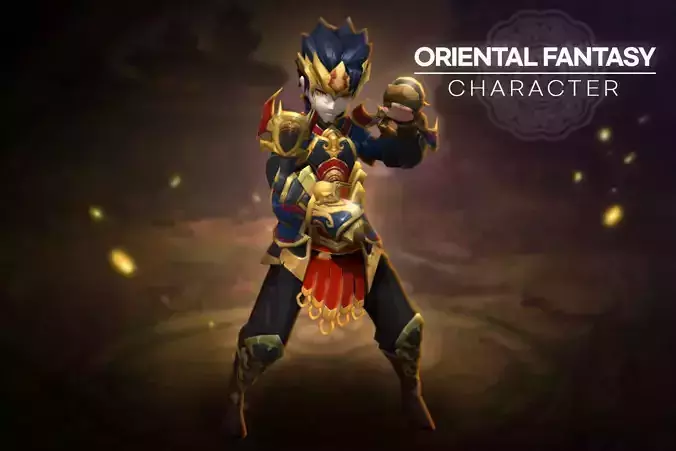 Oriental Fantasy Character - Fighter Grade 2