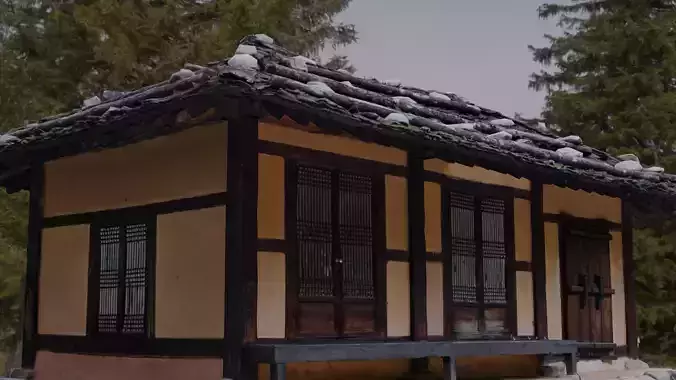 Korean Traditional Tiled House