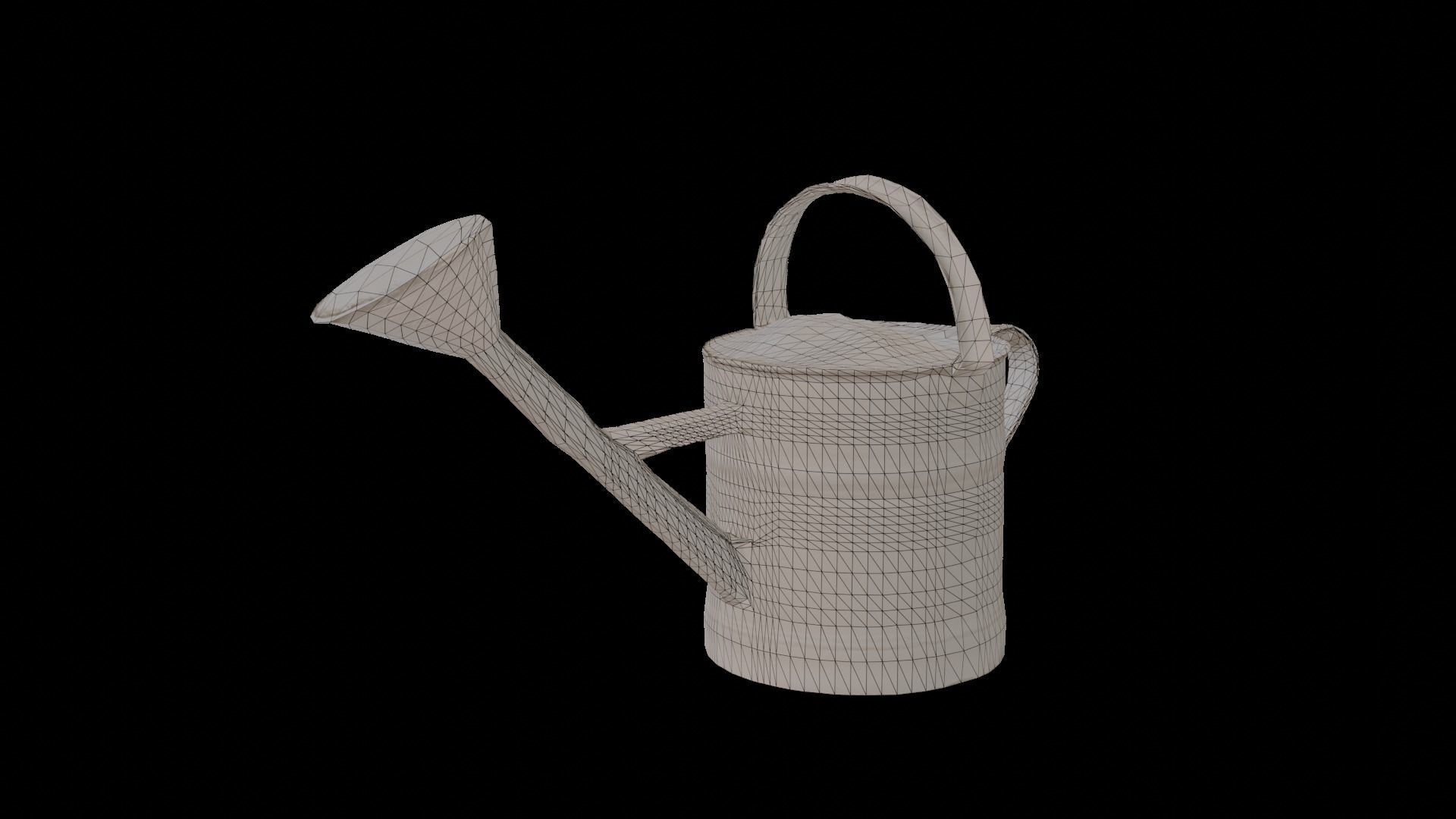 Watering Pot 3D model_5