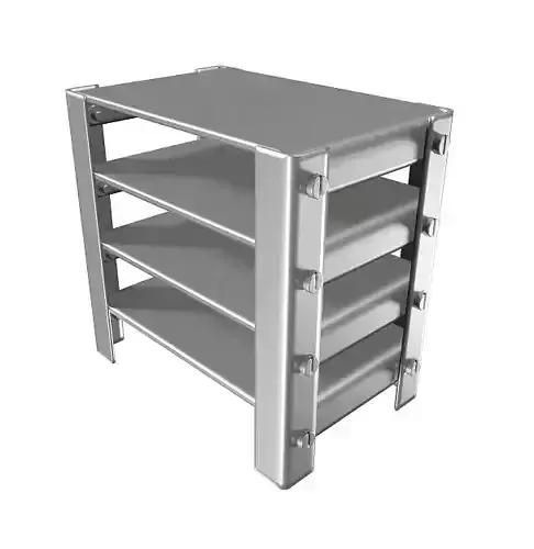Classic Steel Rack 3D model