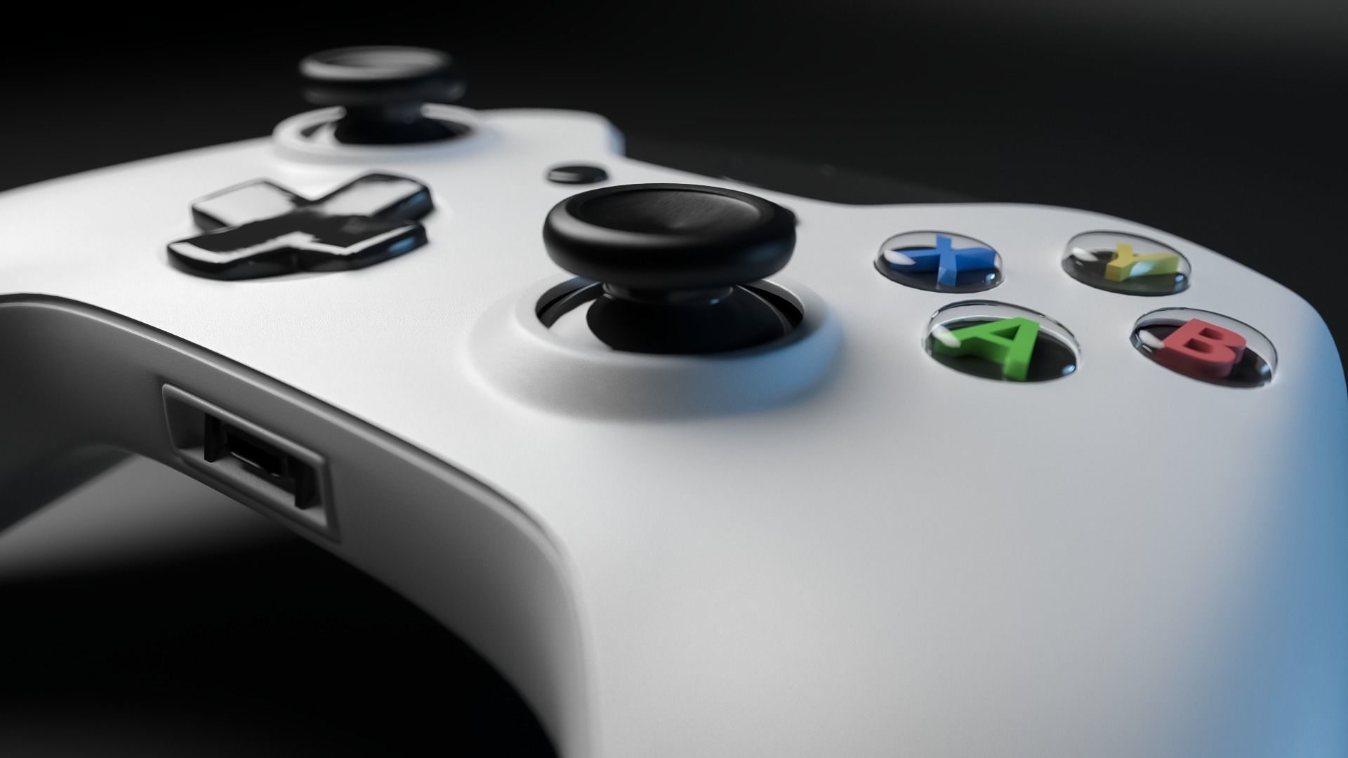 XBOX Controller 3D model_2