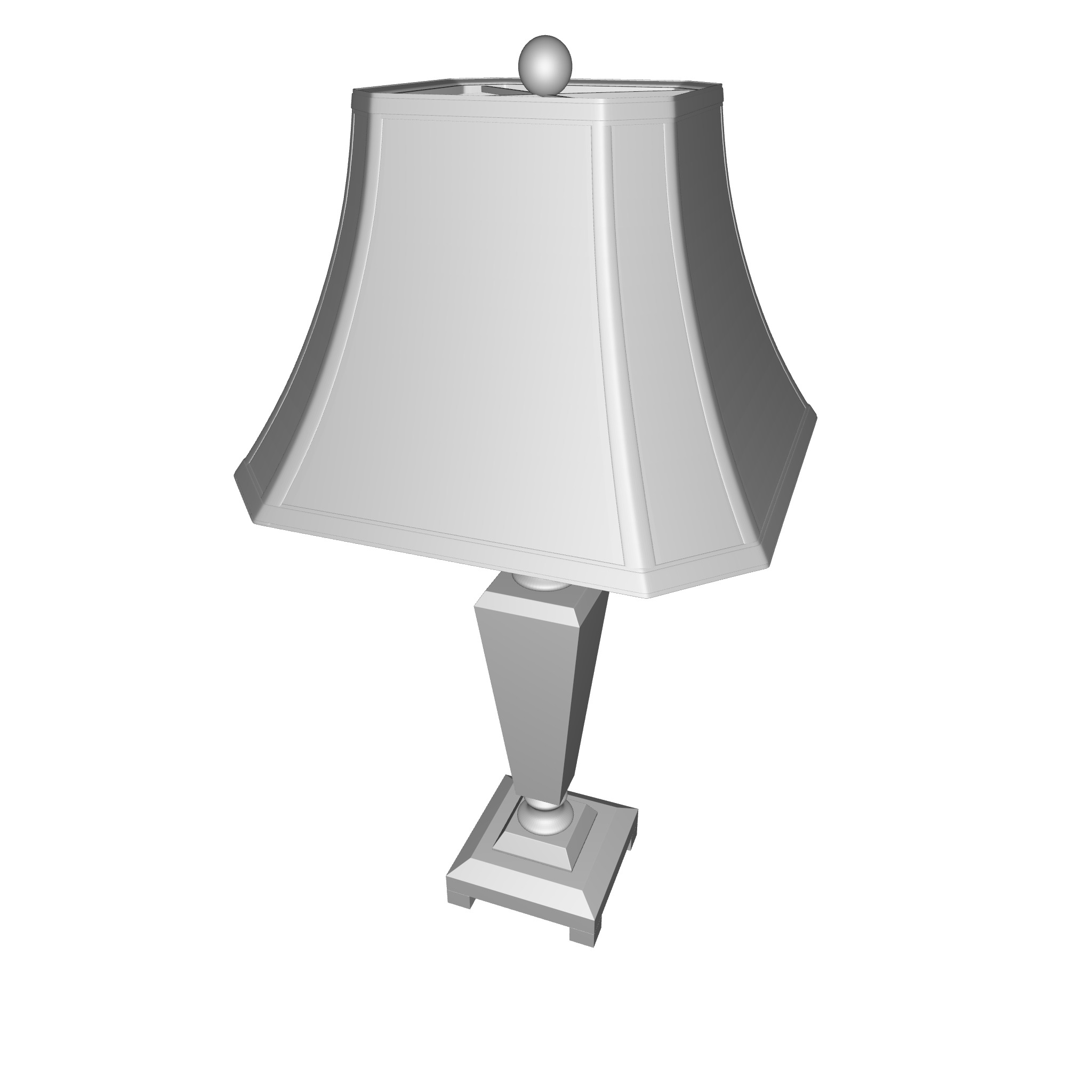 Chaves Table Lamp Set 3D model_4