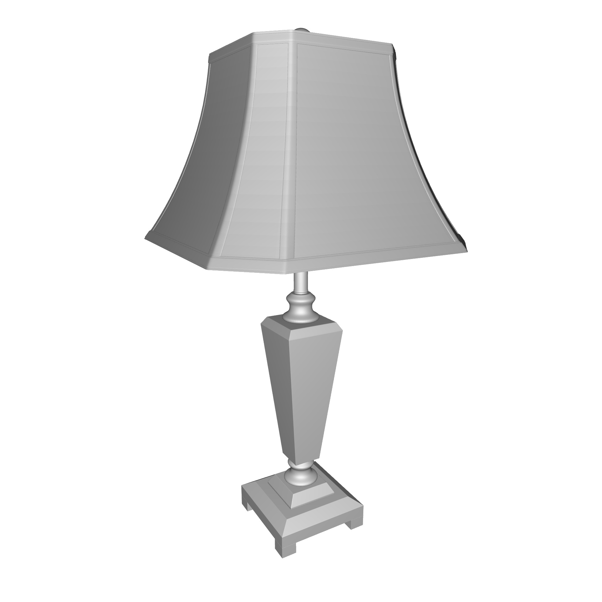 Chaves Table Lamp Set 3D model_5