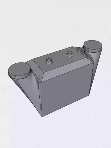 Intercooler Water to Air single and twin for Drag Race or Drift