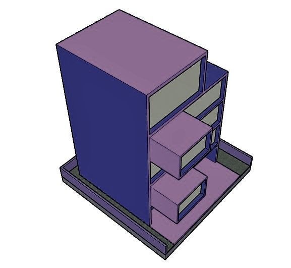 3D Model building 3D model_1