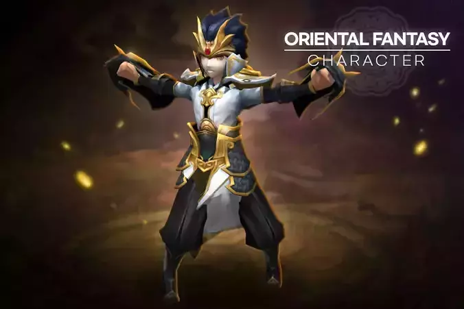 Oriental Fantasy Character - Fighter Grade 4