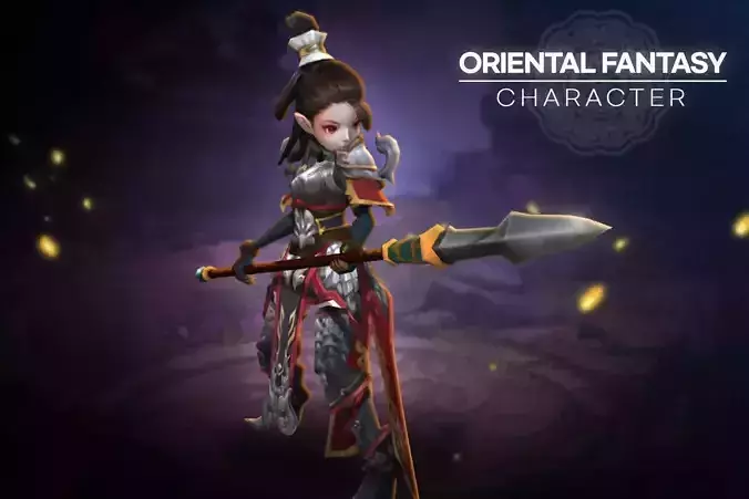 Oriental Fantasy Character - Lancer Grade 0