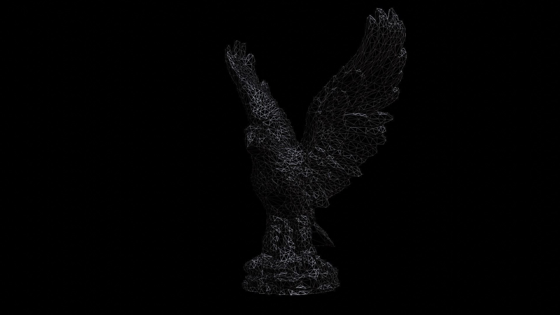 Eagle Statue 3D model