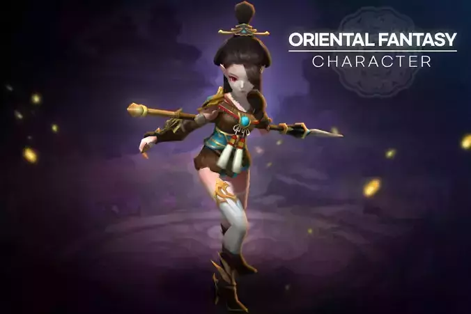 Oriental Fantasy Character - Lancer Grade 1