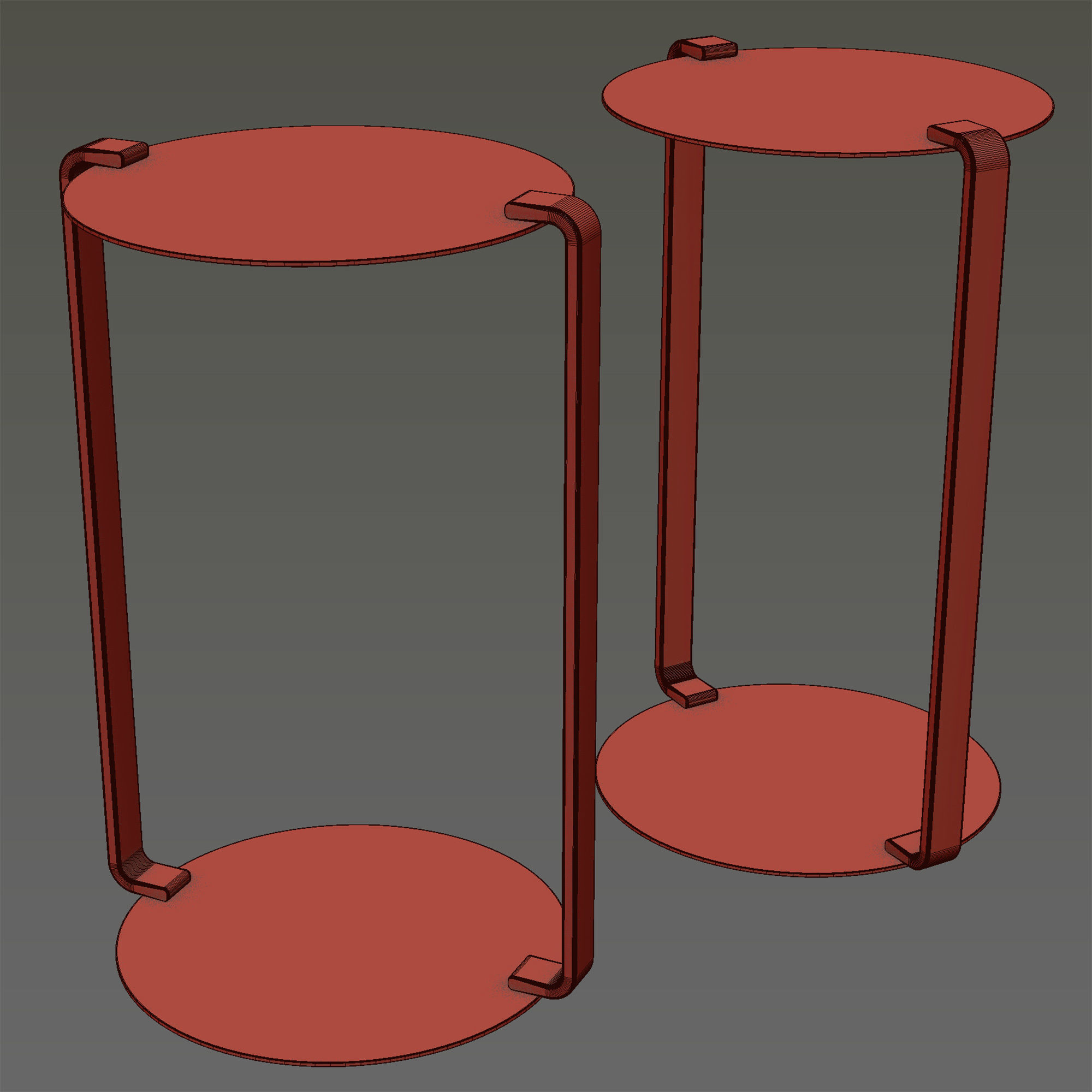 Casadesus Air small table 3D model_4