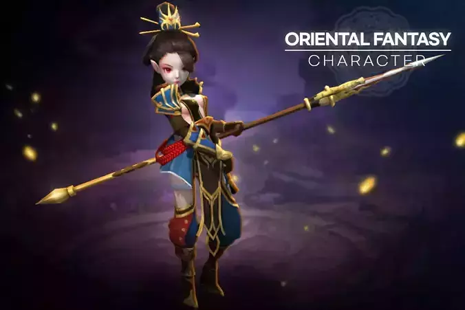 Oriental Fantasy Character - Lancer Grade 2