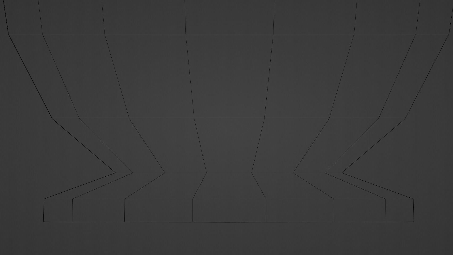 Ornate Gold Urn 2 Low-poly 3D model_9