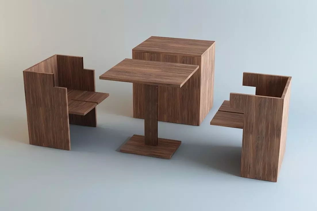Chair 1008 3D model