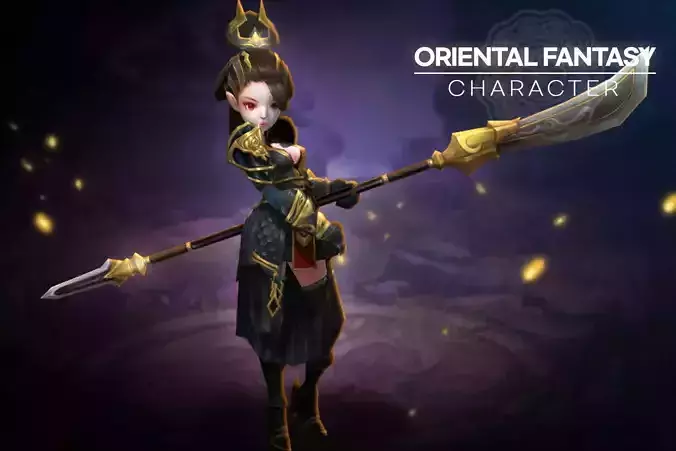 Oriental Fantasy Character - Lancer Grade 3