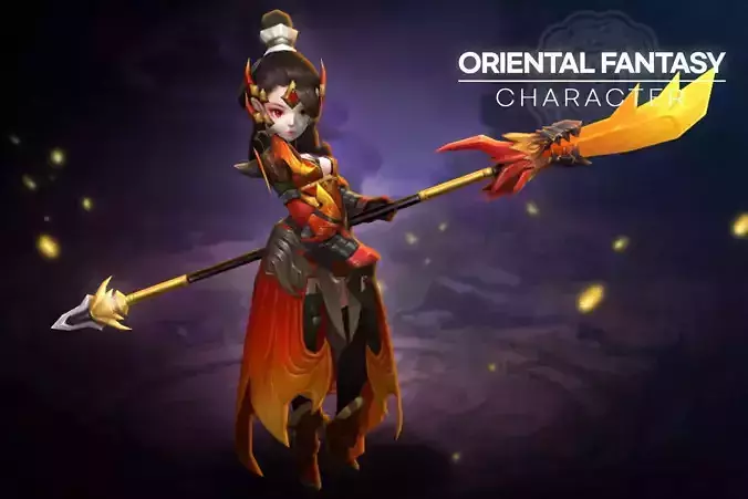 Oriental Fantasy Character - Lancer Grade 6