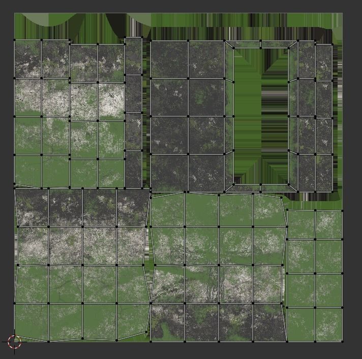 Damned tombstone Low-poly 3D model_7