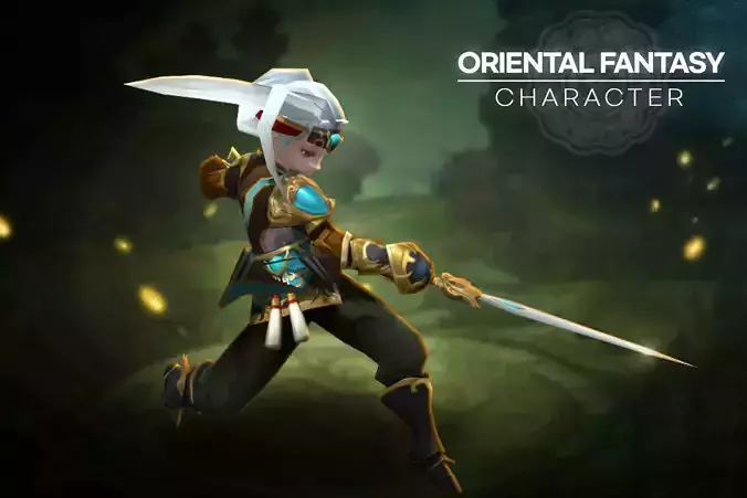 Oriental Fantasy Character - Swordman Grade 1