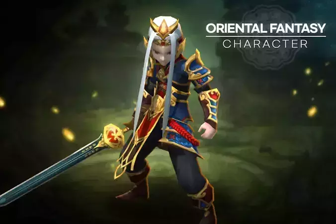 Oriental Fantasy Character - Swordman Grade 2
