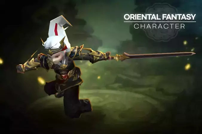 Oriental Fantasy Character - Swordman Grade 3