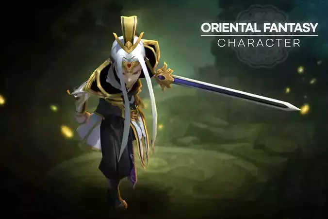 Oriental Fantasy Character - Swordman Grade 4