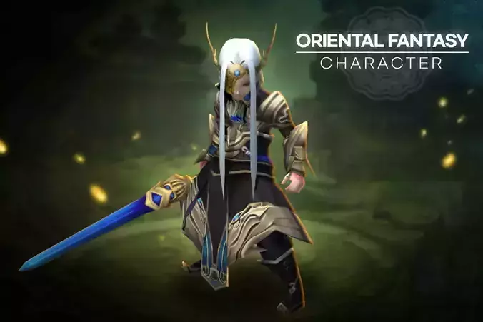 Oriental Fantasy Character - Swordman Grade 5
