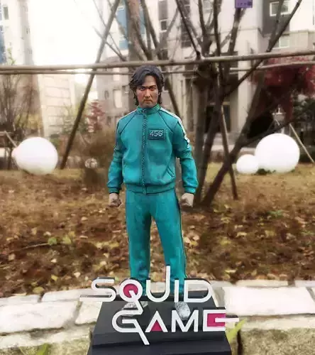 SQUID GAME 456 PLAYER  3D print model