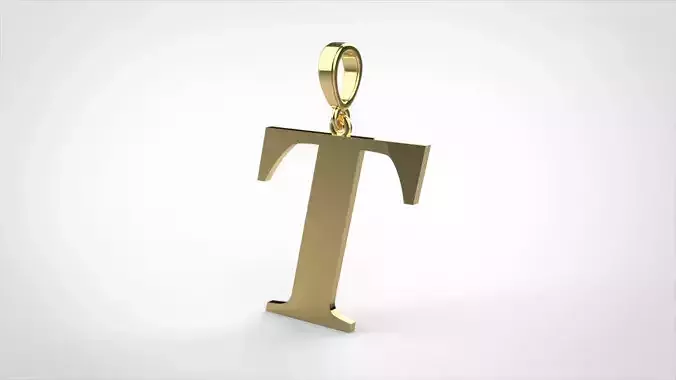 pendant alphabet georgia  T small 