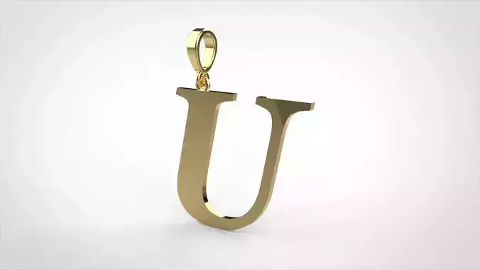 pendant alphabet georgia  U small 