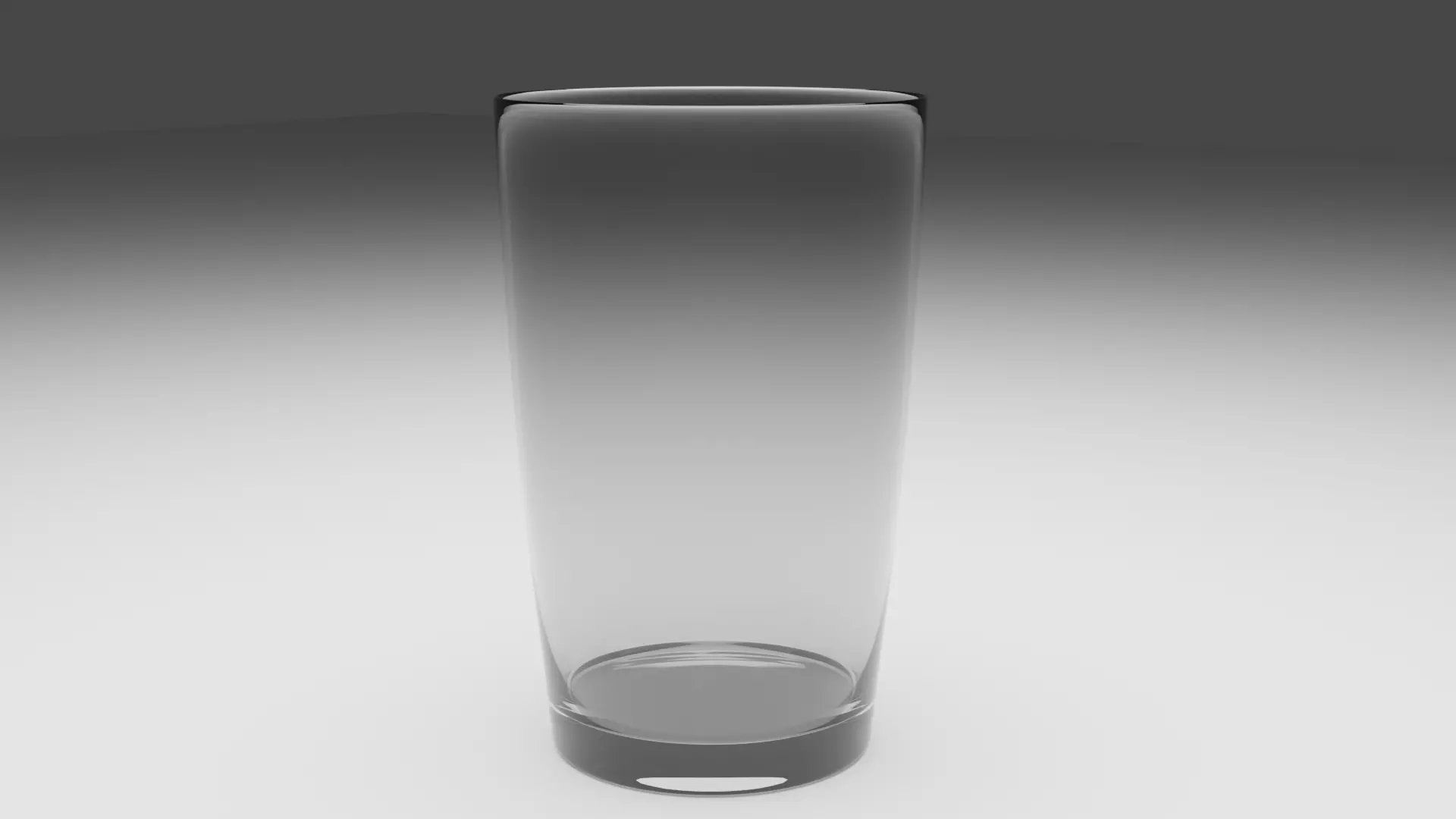 Glass of water 3D model_0