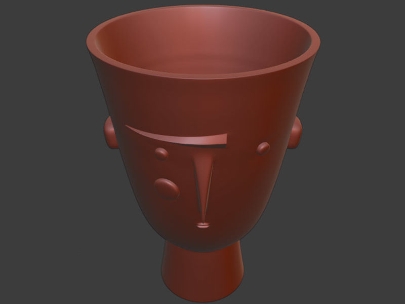 Decorative Flower Pots 3D print model_3