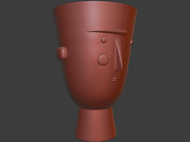 Decorative Flower Pots 3D print model_1