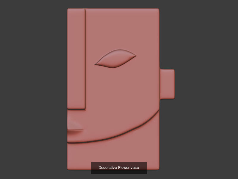 Decorative Flower Pots 3D Model Collection_7