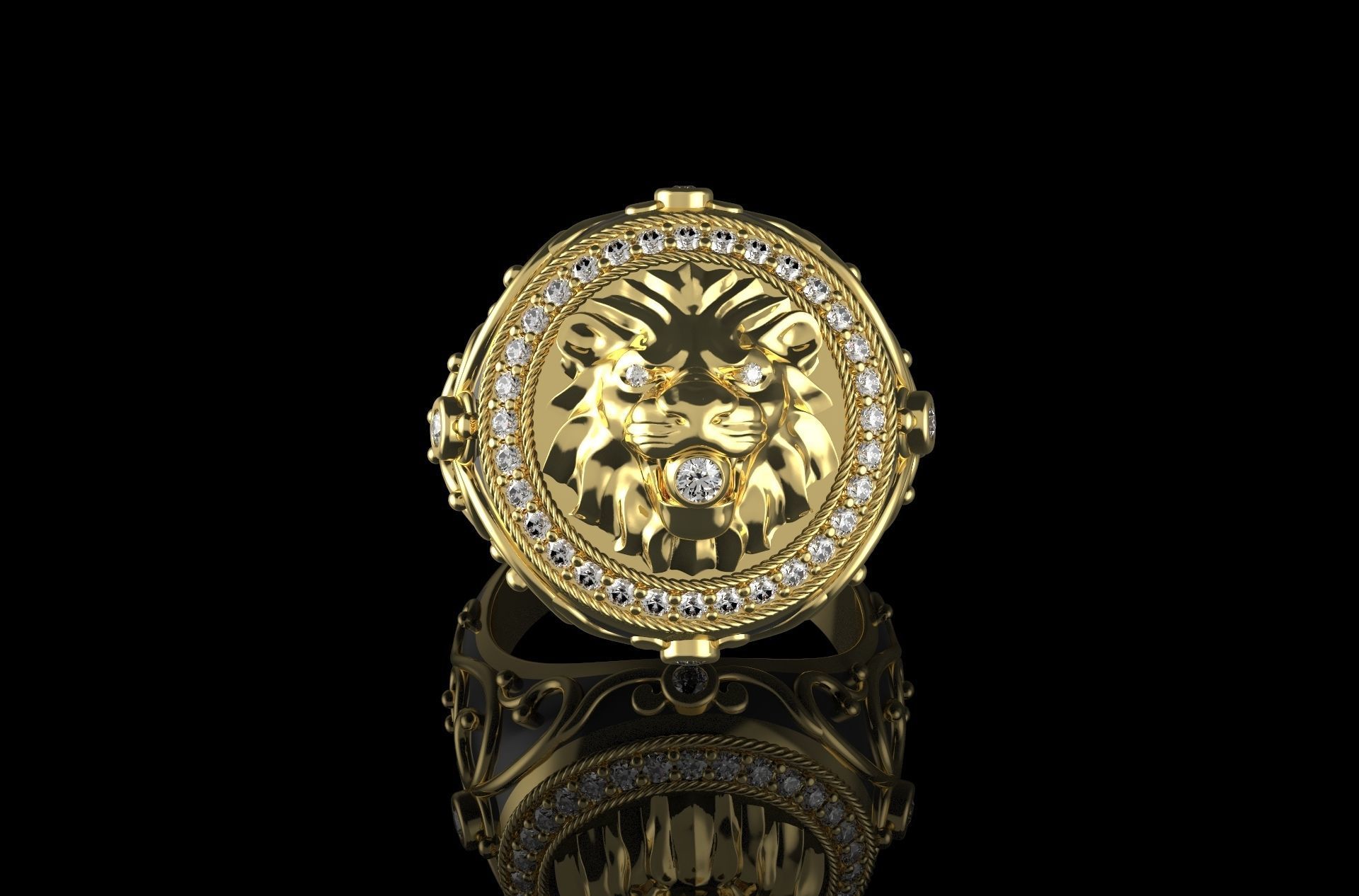 Gold N891 3D print model_1