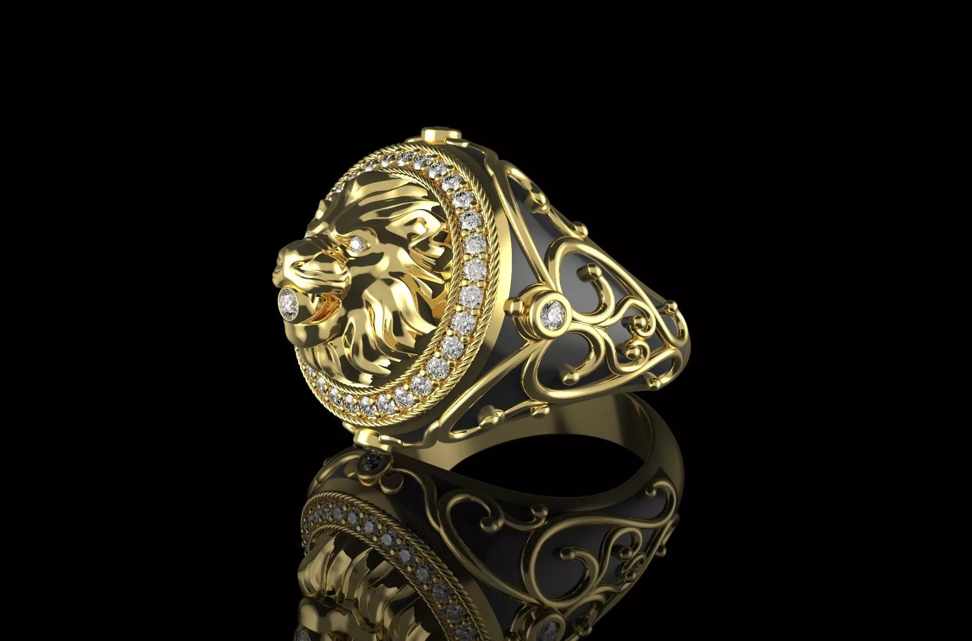 Gold N891 3D print model_0