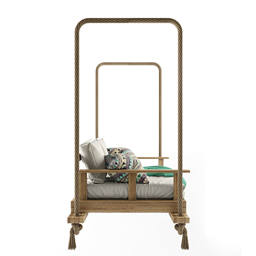 Garden Swing-Sofa  3D model_3
